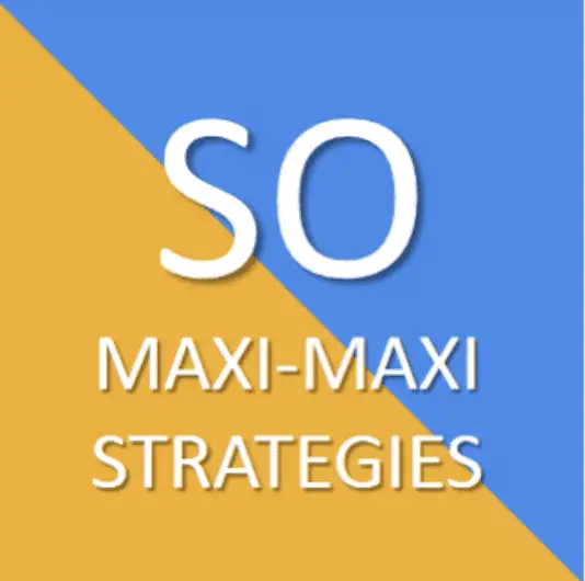 TOWS analyse: Maxi-Maxi